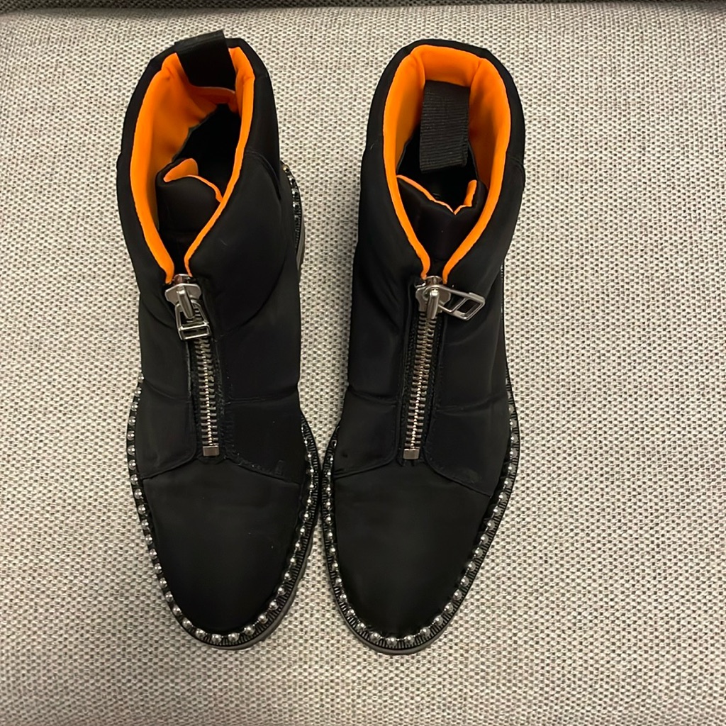 Alexander Wang Cooper Studded Boots Size 37.5/7.5 Worn Once